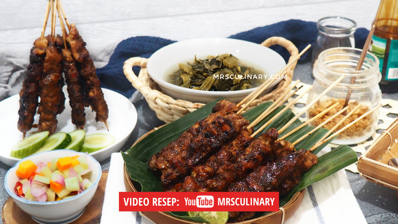RESEP SATE BABI TAPI PAKE AYAM – BUMBUNYA MEDOK & MERESAP. 100% HALAL!