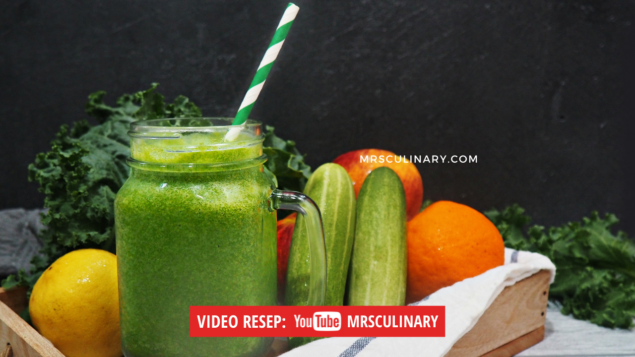 RESEP JUS SAYURAN UNTUK MENGHILANGKAN LEMAK YANG MEMBANDEL. DETOX SEHAT!